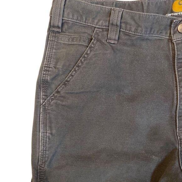 Carhartt Gray Relaxed Fit Utility Work Pants Men Size 36x32 - Picture 5 of 11